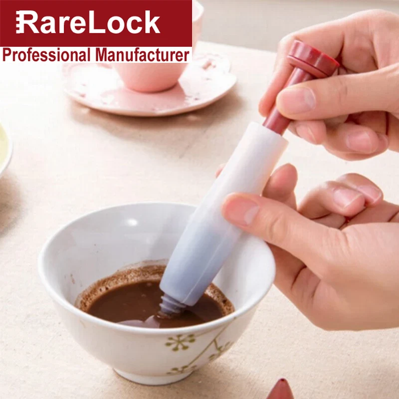 Kakverktyg dessert bakverk grädde choklad dekorationsspruta silikonfärgpenna kaka glass dekorationspennor