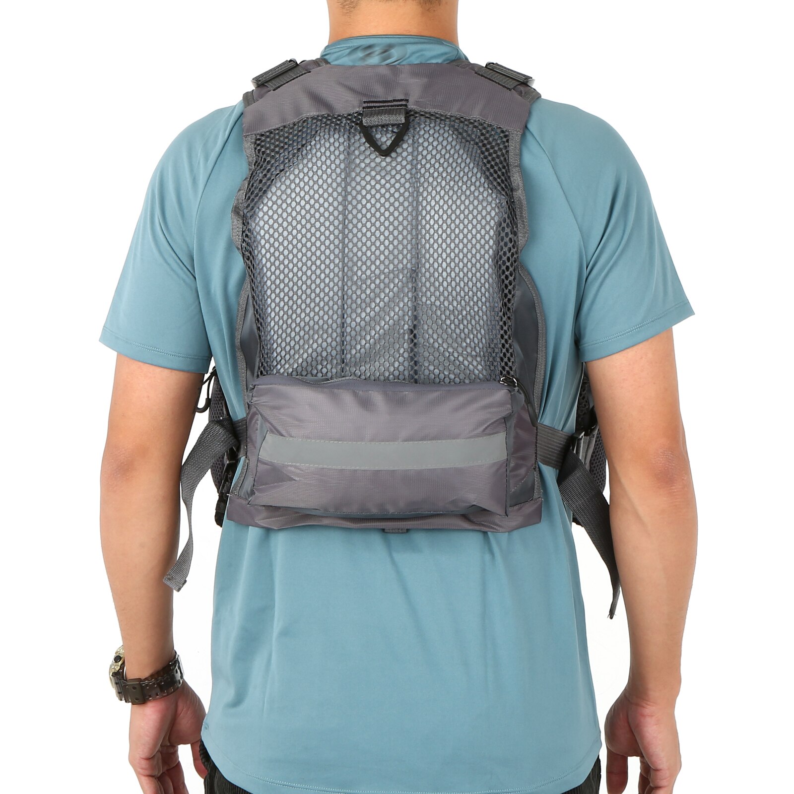 Lixada-chaleco salvavidas transpirable para pesca, chaqueta de seguridad para natación, navegación, utilitario, flotación flotante