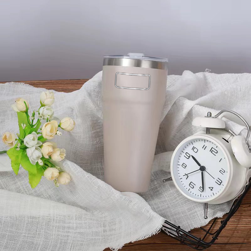16oz 26oz Stackable Cup Travel Tumbler Stainless Steel Yety Termo Double Wall Insulated Coffee Termo Caneca Termica Water bottle: 26oz / 10