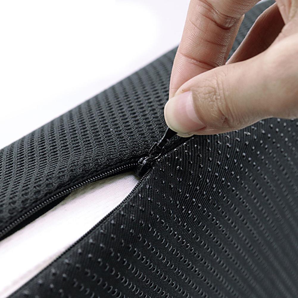 Portable Slowly Resilient Elastic Cotton Footrest Pillow Pad Home Office Footstool Cushion That For Under Desk Feet Tool