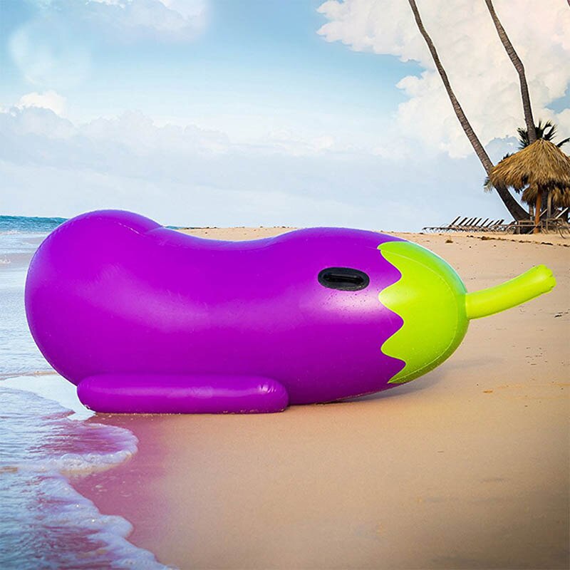 eggplant raft