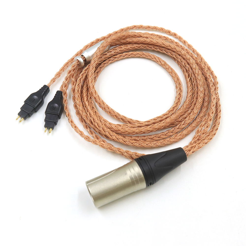 XLR 2,5mm 3,5mm Ausgewogene 16 Ader Kupfer OCC Kopfhörer Kabel Für Sennheiser HD580 HD600 HD650 HDxxx HD660S HD58x HD6xx Kopfhörer