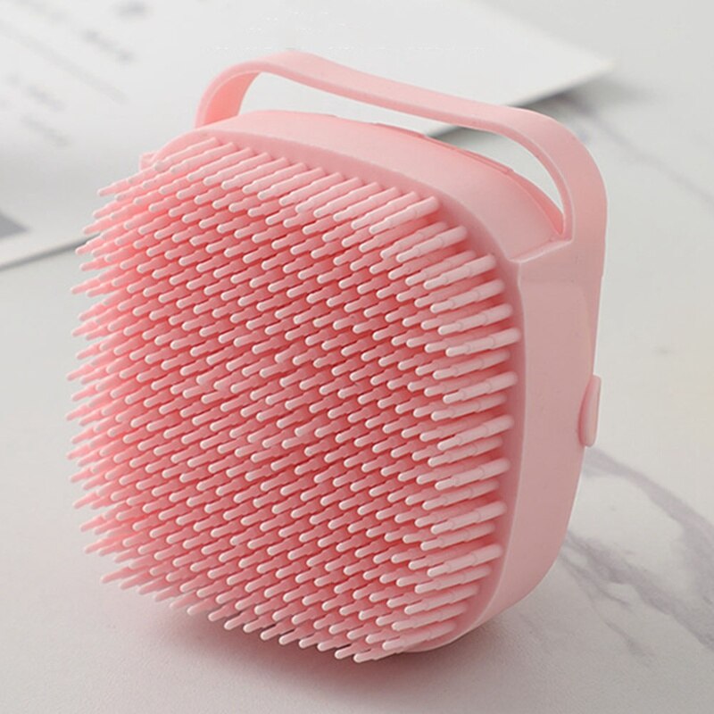 Baby siliconen badborstel shampoo vuilverwijdering zachte borstels wrijven rug exfoliërende massage lichaamsreiniging accessoires