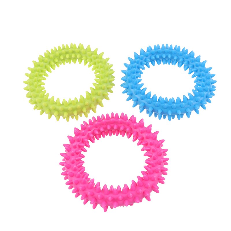 1pc Spiky Sensory Tactile Ring Autism Massage Reduce Stress Bracelet Sensory Toys Random Color