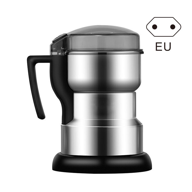 Multifunction Smash Machine Coffee Bean Seasonings Electric Milling Machine Grinder Stainless Steel PR: Eu plug