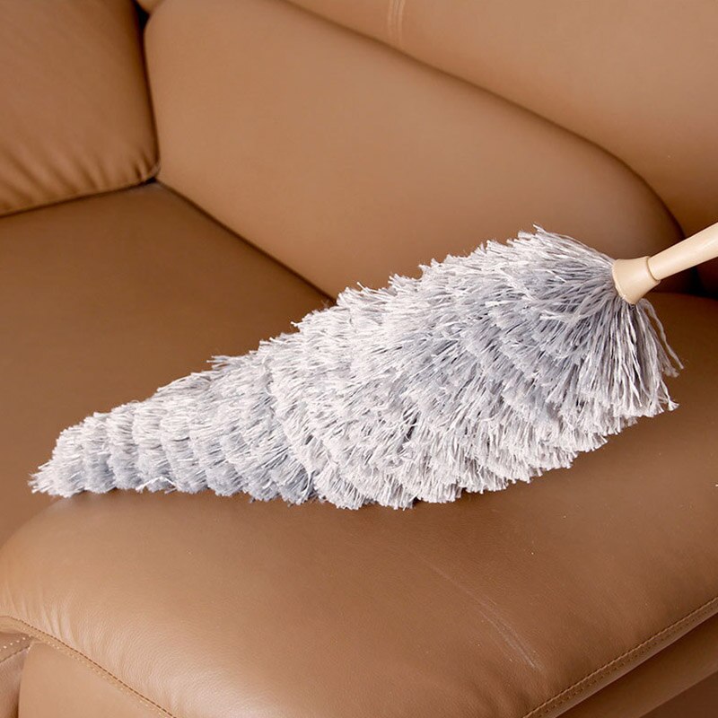 Extendable Microfiber Telescopic Handle Duster Dust Cleaner Flexible Home Cleaning Brush CUN 668