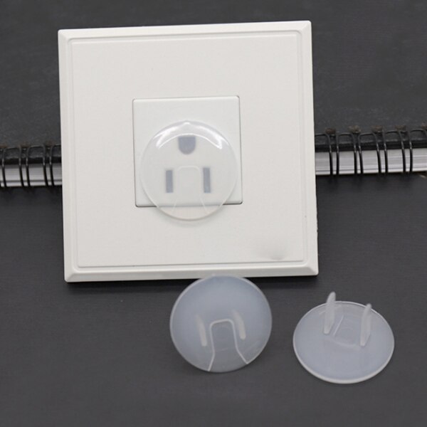 Outlet Plug Covers (32 Pack) Clear Child Proof Electrical Protector Safety Caps