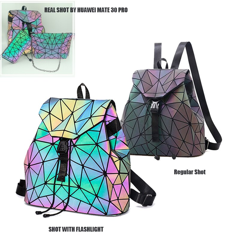 Ensemble géométrique variable sac à main lumineux sac à bandoulière sacs de luxe pour femme sacs à main de luxe femmes sacs concepteur