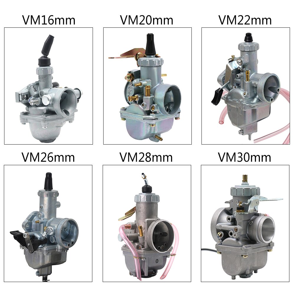 ALconstar-Racing Motorcycle VM20 20mm Carburetor Engine Device For MIKUNI Carb Round Slide Motorcycle VM20 ATV Stock Part