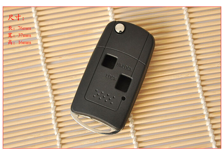 2 Knoppen Vervanging Gewijzigd Flip Afstandsbediening Sleutel Shell Case Voor Lexus ES Fob Klep