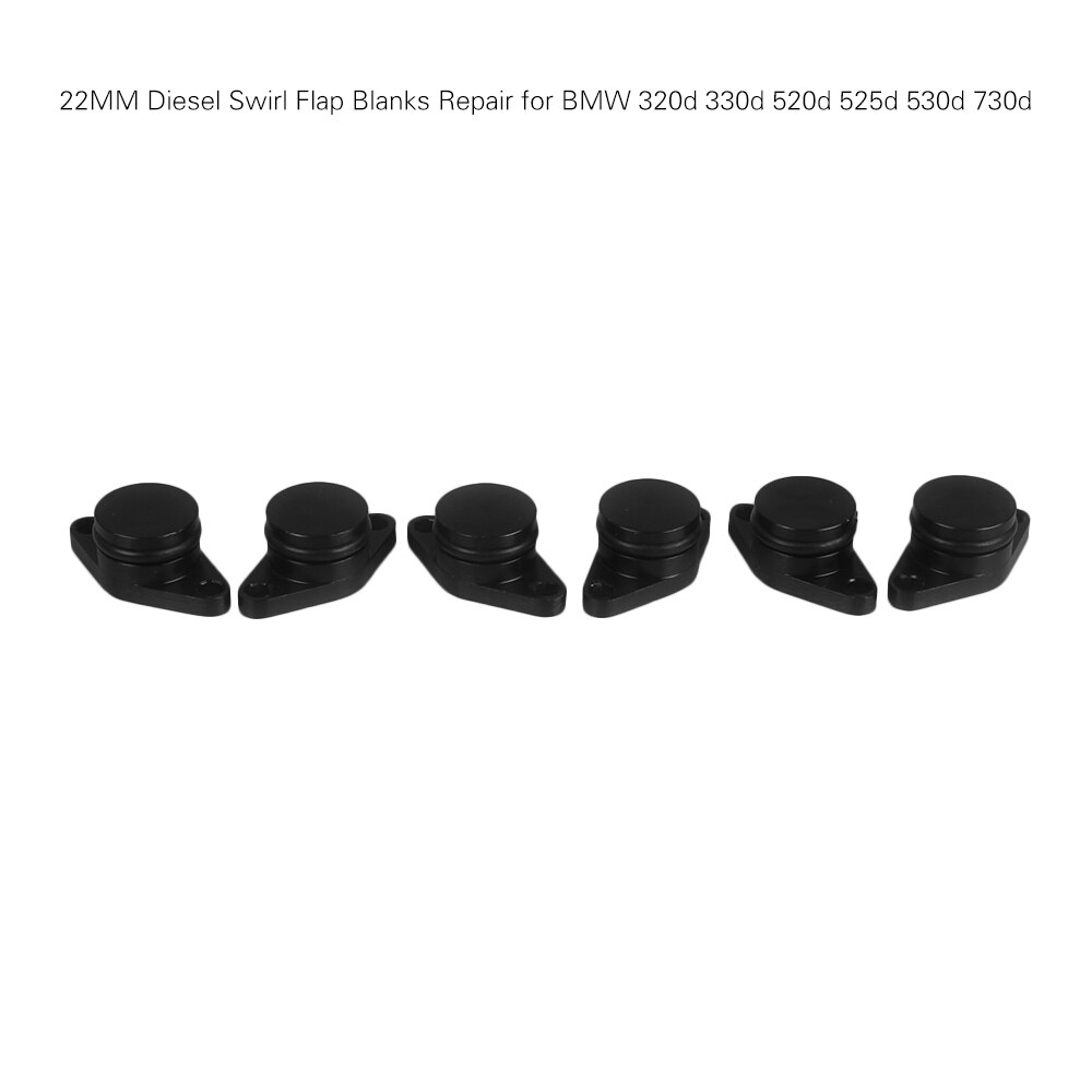 Bil styling 22mm diesel hvirvel klap blanks reparation til bmw 320d 330d 520d 525d 530d 730d
