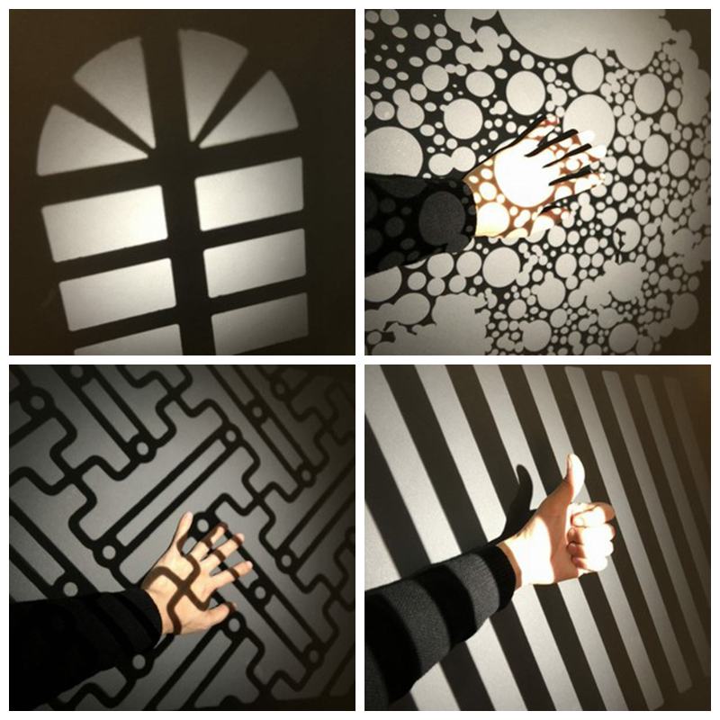 Tubo de luz DIY de 58 estilos, película de efecto de forma de fondo, tubo de condensador LED, película de proyección, inserto gráfico para OT1 OT1 PRO