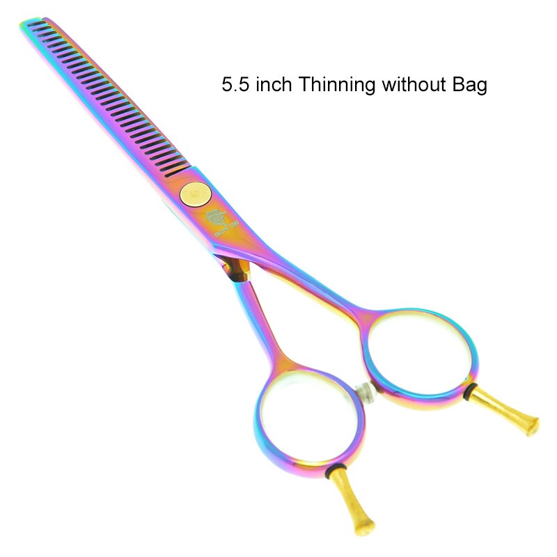 SMITH CHU 5.5 inch Hair Cutting Thinning Scissors Set Barbershop Haircut Shears Hair Salon Styling Scissor A0001C: A0001C-05-55
