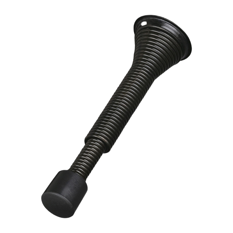 Heavy Duty Spring Door Stops Flexible Wall and Door Guard with Rubber Tip Adjustable Length Spring Door Stops for House