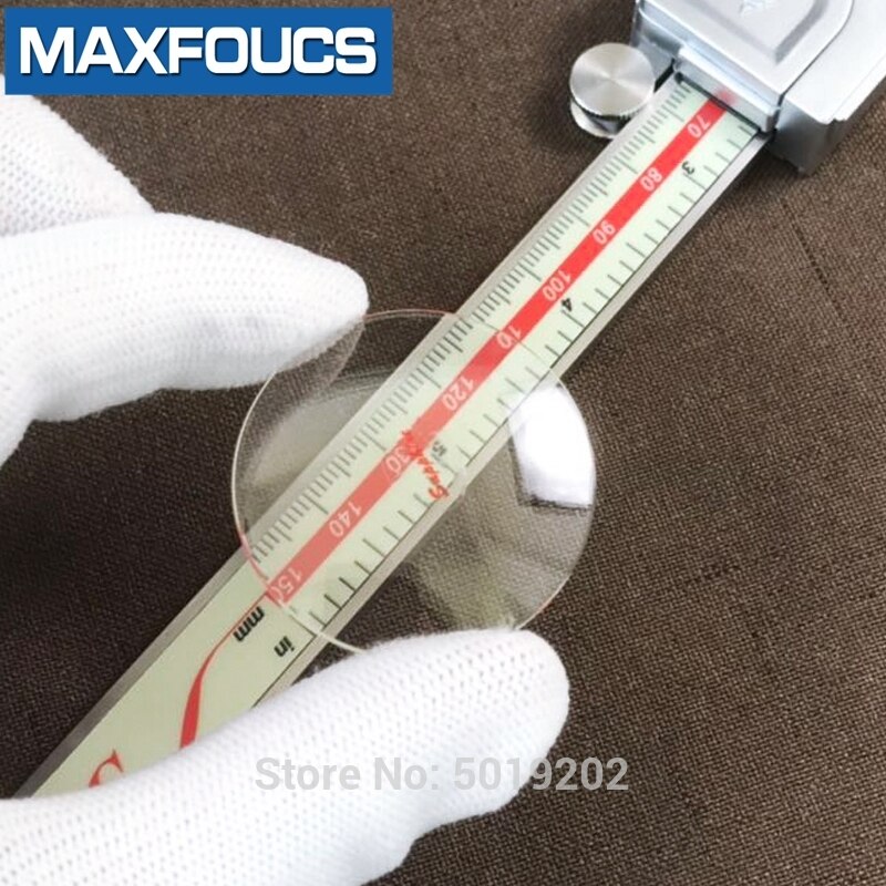 Montre en verre anti-rayures, Double dôme, verre saphir, Transparent cristal 1.0mm, diamètre 20 mm ~ 29.5mm, 1 pièce