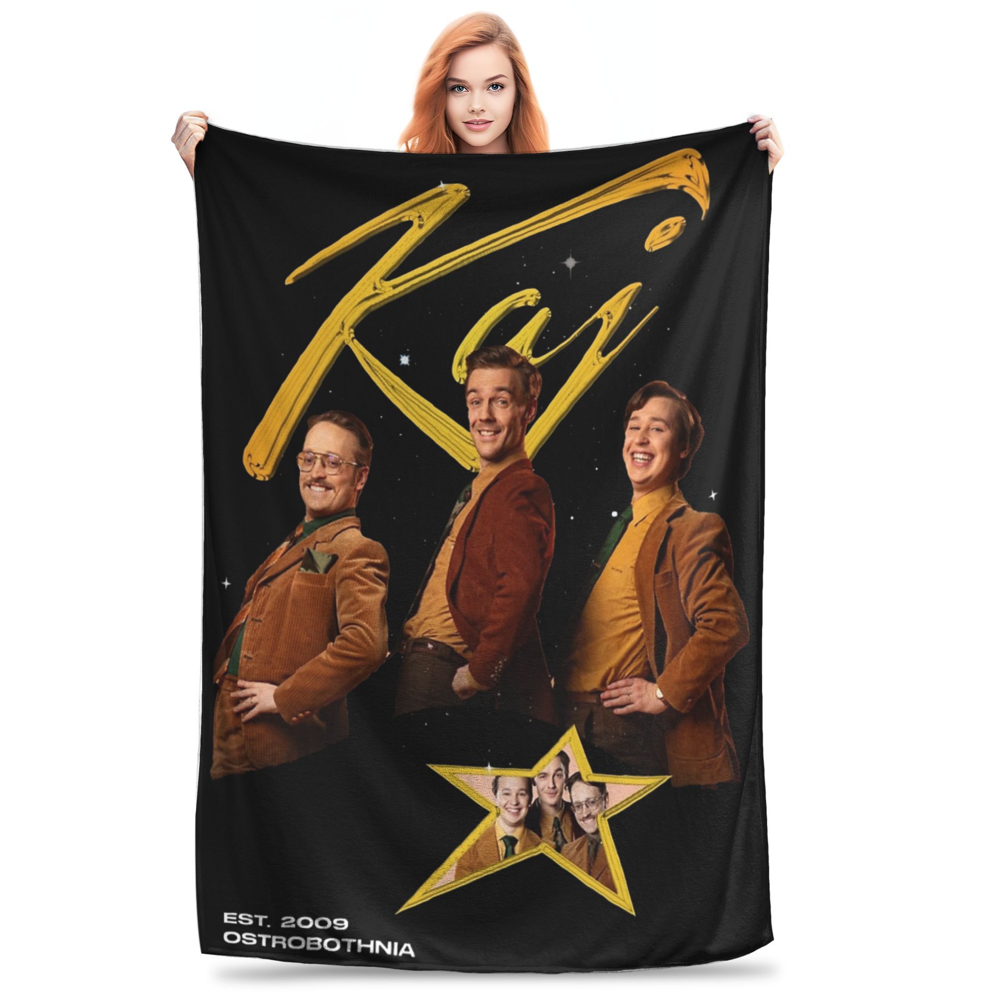 Melody Esa Diva Espagne Eurovisions 2025 Couverture pour canapé Couverture en peluche douce 50 x 60 pouces Couvre-lits de tailles multiples pour toutes les saisons
