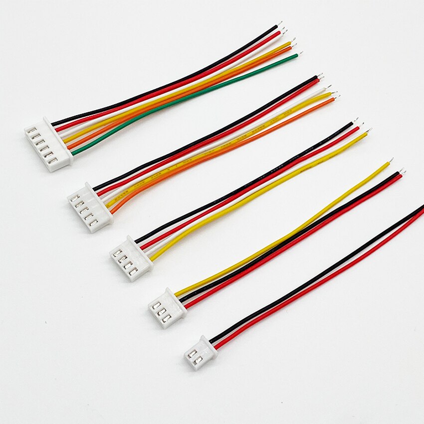 100pcs/Lot XH2.54 3P Wire Harness Cable Single Head Electronic Line 3PIN 10CM