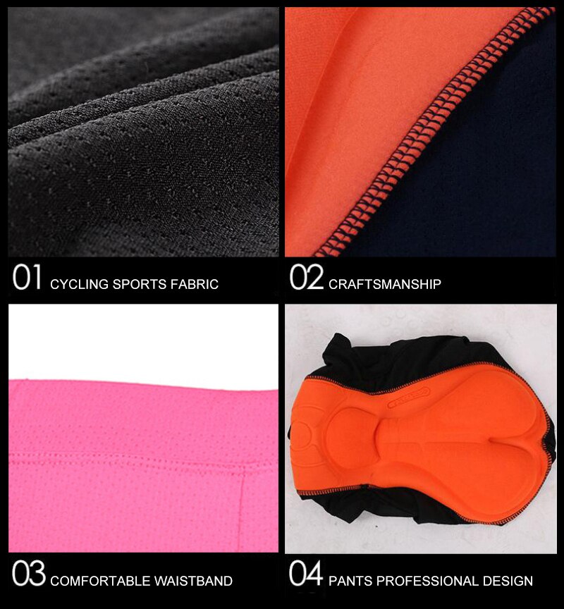 Nuovi Pantaloni Ciclismo Mutande Da Ciclismo Antiurto Pantaloncini Da Bicicletta Intimo Abbigliamento Da Bici Intimo