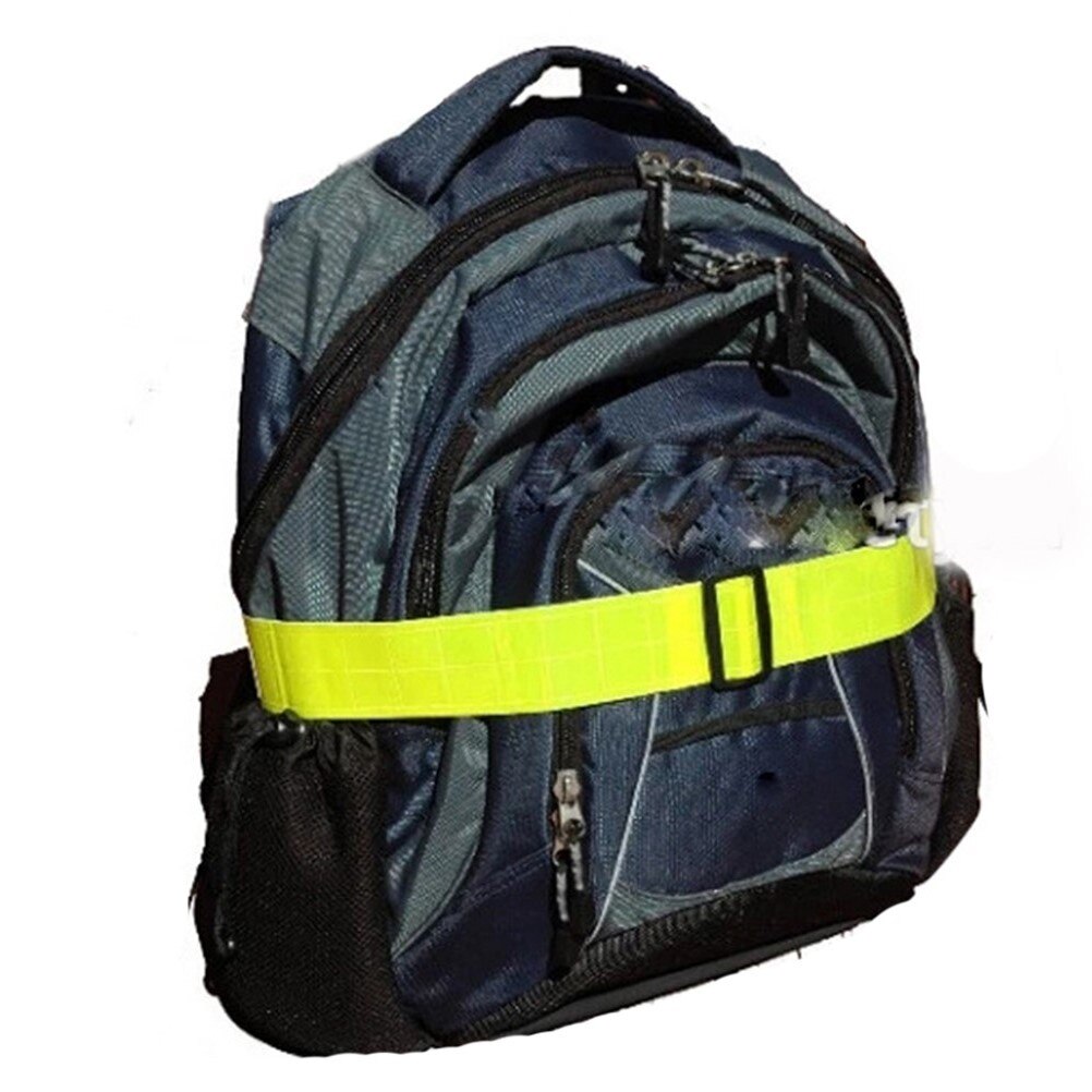 PVC Reflective Belt Running Reflective Gear Adjustable Portable Traffic Safety Protection Reflective Tape