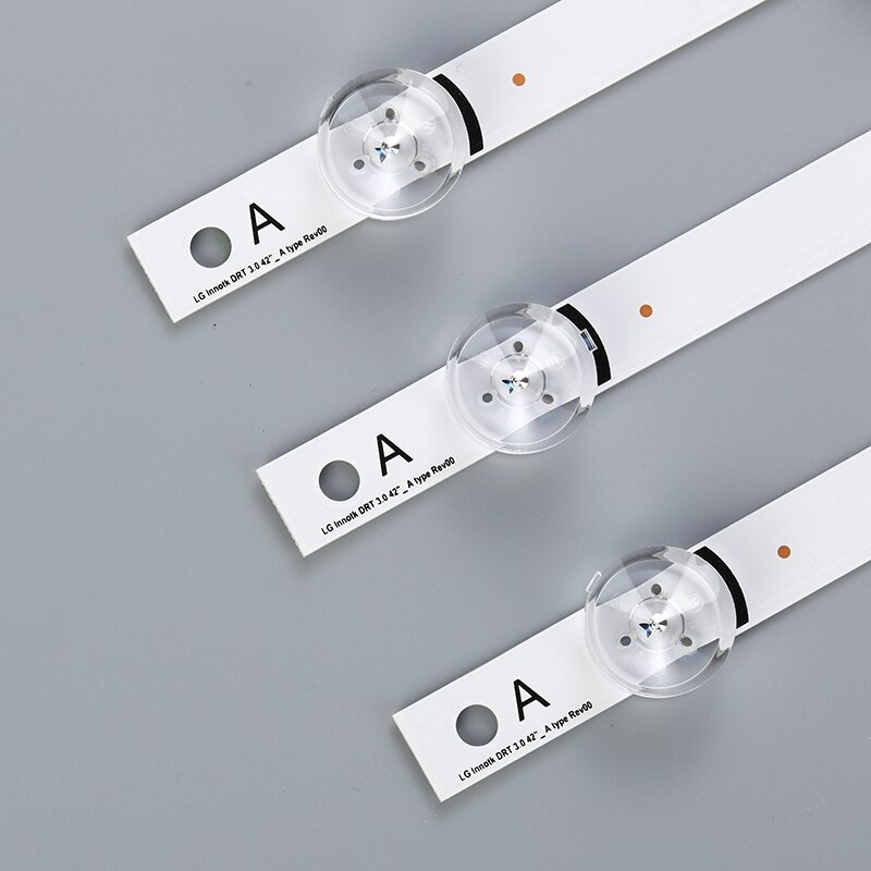 Led-hintergrundbeleuchtungsleiste mit 8 lampen für  lg 42 -zoll-fernseher, innotek drt 3.0, 42 zoll , 6916l 1709b 1710b 1957e 1956e 6916l-1956a 6916l-1957a 42 56