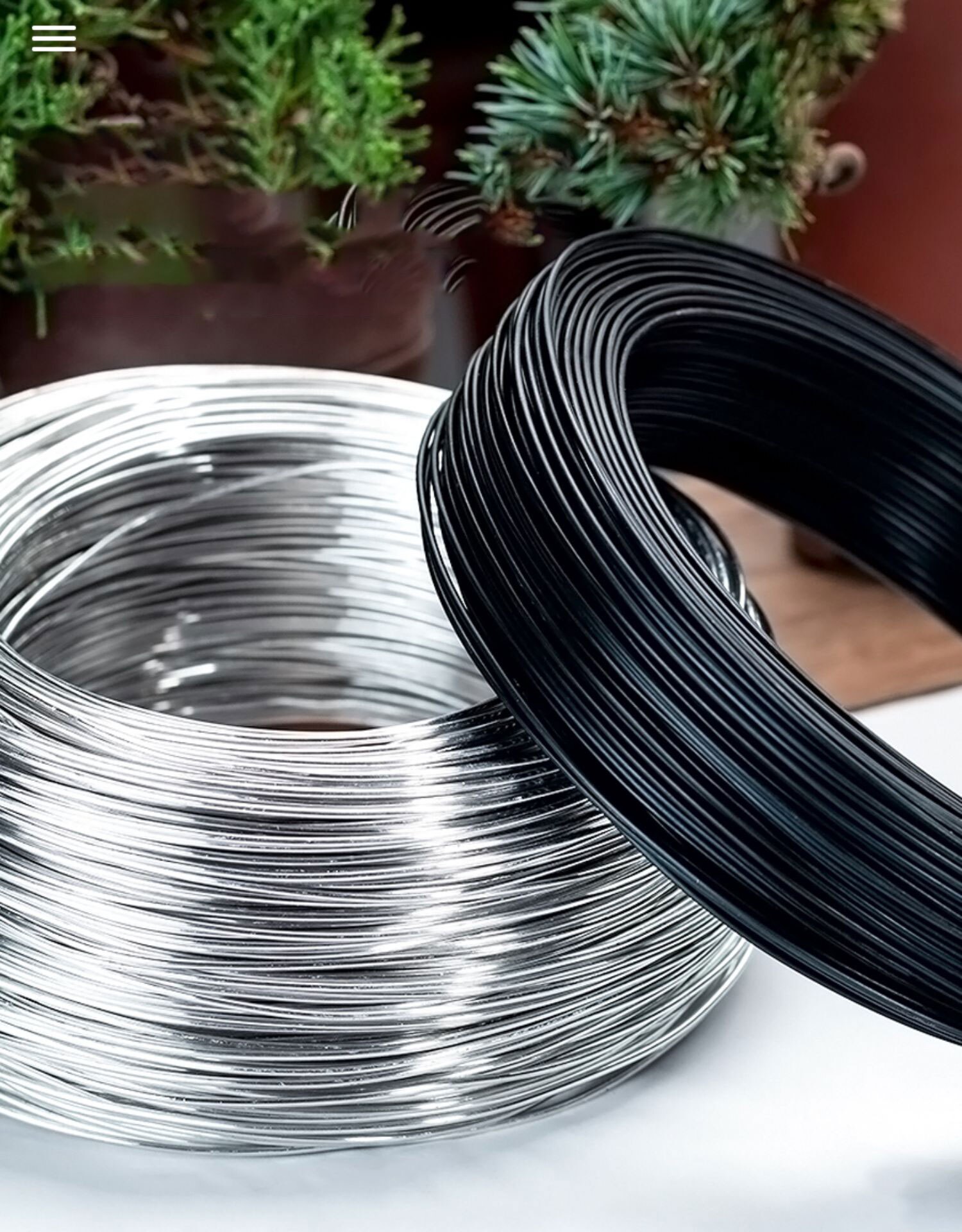 500g/Roll Bonsai Tools Metal Bonsai Wire Modeling Aluminum Wire Orchard And Garden Tools Plant DIY Shape Accessories 1mm-5mm