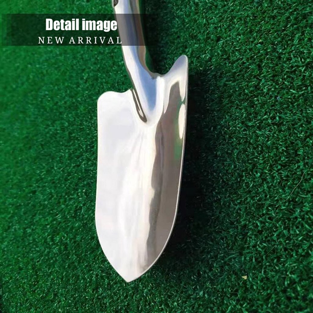 Gardening shovel Tools Full Stainless Steel Transplanting Spade Utility Garden Trowel Potted #5