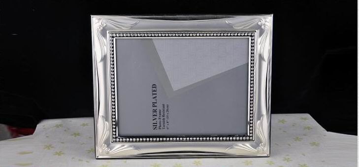 Klassisk moderne metal fotoramme billedrammer billedskærm til boligindretning mpf 036: 8 tommer