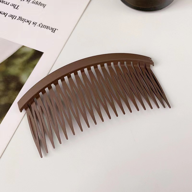 Grampo de cabelo fosco minimalista estilo coreano, franja feminina, estilo de cabelo, acessórios de cabelo elegantes e versáteis para uso diário