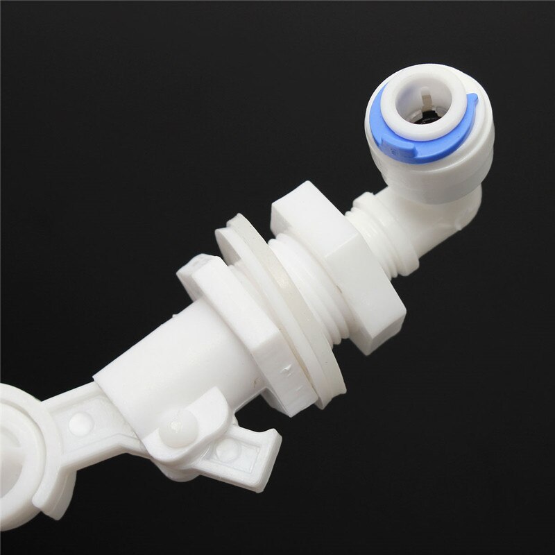 Omgekeerde Osmose Systeem Verstelbare Mini Float Kogelkraan uitgeschakeld 1/4 ''Automatische Vul Feed Aquarium Aquarium RO Water