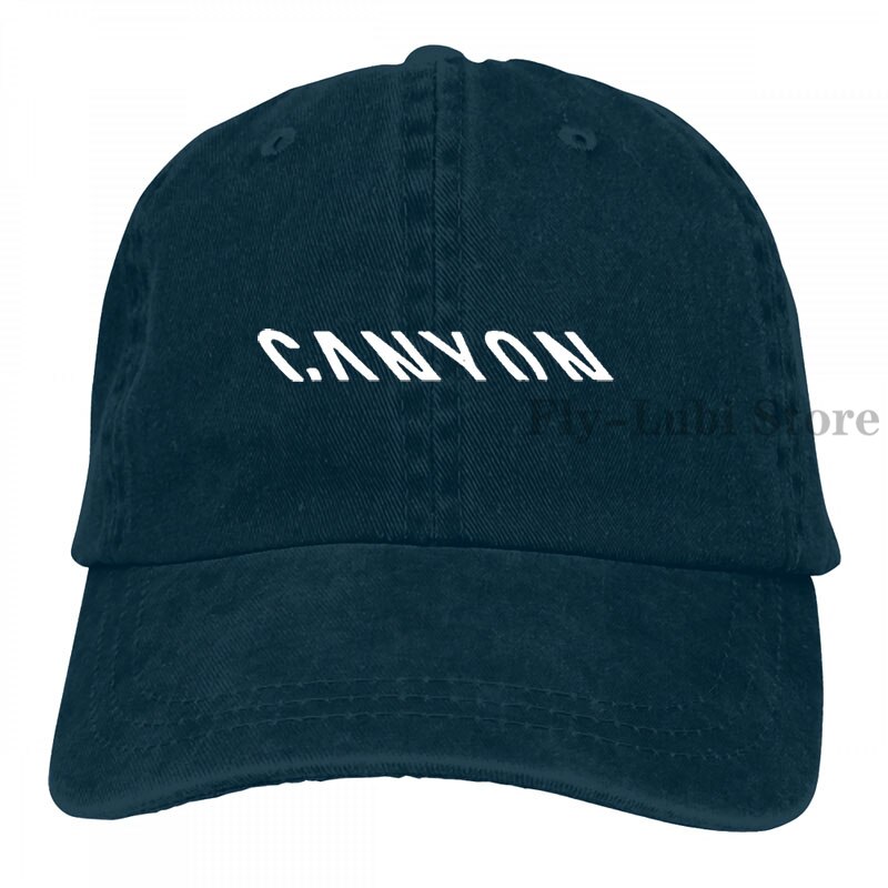 Canyon Cycling Baseball cap men women Trucker Hats adjustable cap: 2-Navy