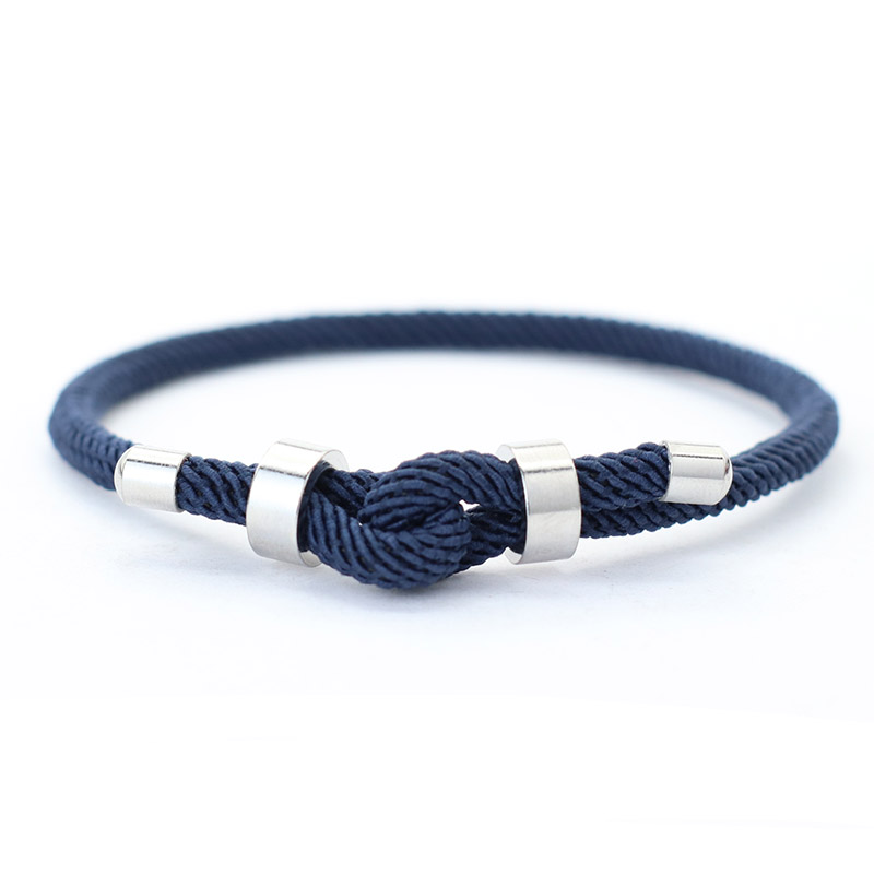 Noter Pulsera De hilo rojo De la suerte para hombres, cadena De cordón ajustable De acero inoxidable que no se decolora, Pulsera Roja De Proteccion Joias: Color amarillo dorado claro