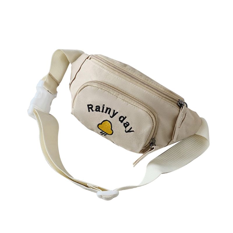 Saco de cintura portátil fanny pacote bolsa esporte cinto quadril peito crossbody bolsa ombro para crianças
