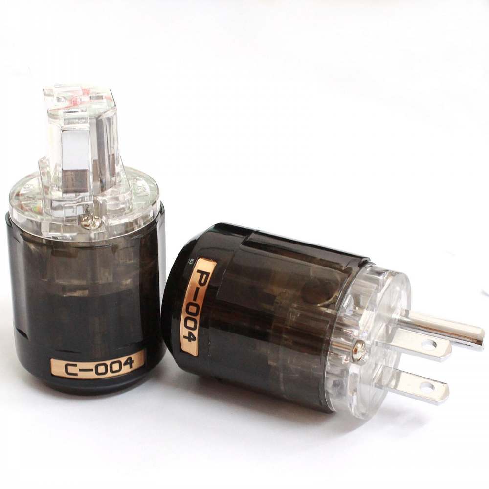 Oyaide C-004 P-004 US Power Plug Rhodium IEC Audio... – Grandado