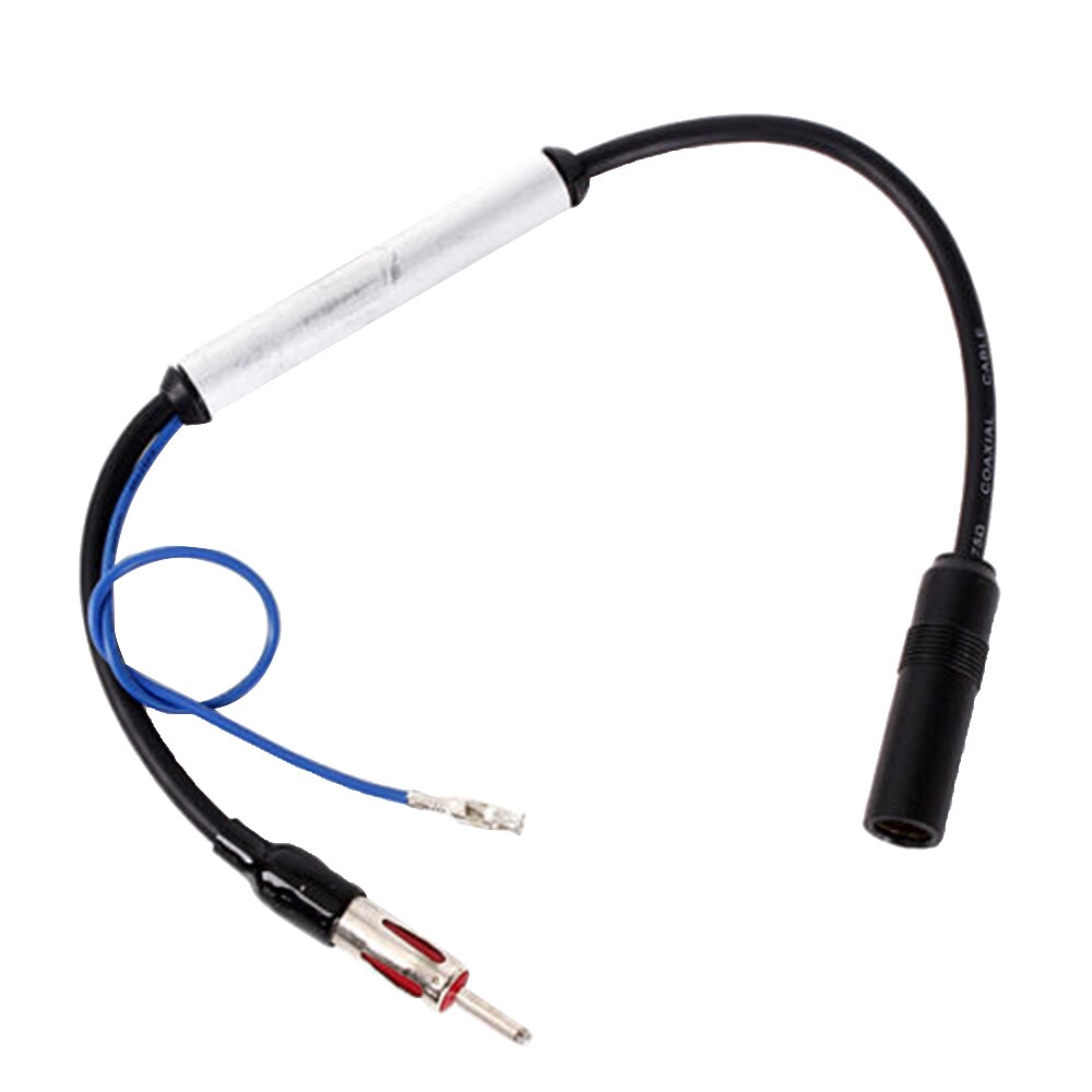 1 Pcs Auto Antenne Plug Radio Fm Inline Signaalversterker Booster Verlengkabel Fm Antenne Signaal Versterker