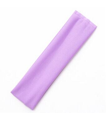 Multicolor Duurzaam Zweet absorberende Yoga handdoek haarband voor Yoga en pilates oefening #2080 B1: purple