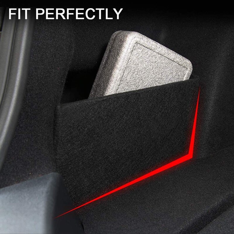 Kofferbak Side Divider Board Voor Tesla Model 3, Kofferbak Organizer Lijm Clapbaord Baffle Divider Tesla Accessoires