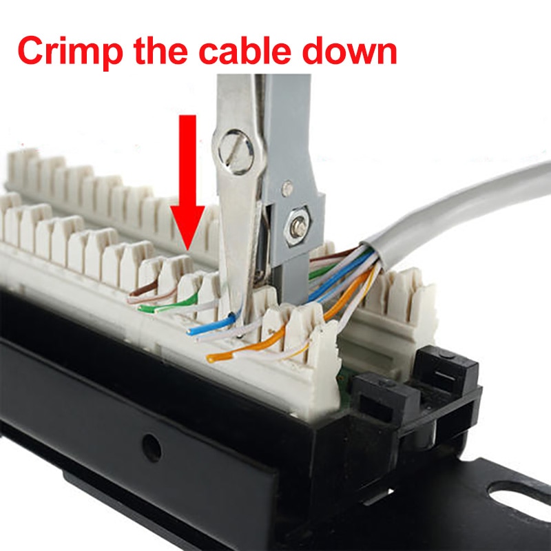 OULLX Wire Stripping Strippe RJ11 RJ45 Telecom Phone Wire Cable Punch Down Network Tool Kit crimping tool Krone Lsa-plus KD-1