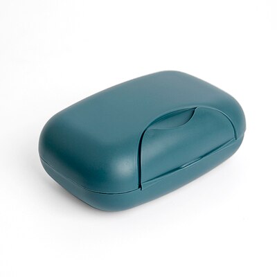 Plastic Travel Hygiene Storage Box Small Portable Storage Box with Buckle for Easy Cleaning Leak Proof Soap Holder: style8
