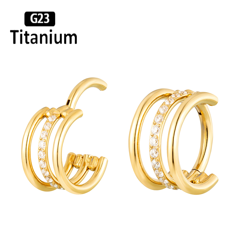 G23 titan piercing cz hoop höjdsegment ring clicker septum piercing näsringar tragus brosk helix läpp örhängen