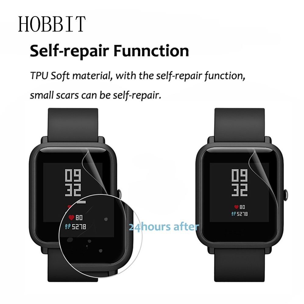 3 -pack smartwatch -film til garmin vivosmart 4 fuld skærm dækning skærmbeskytter smart wirstband klart skjold blød tpu film
