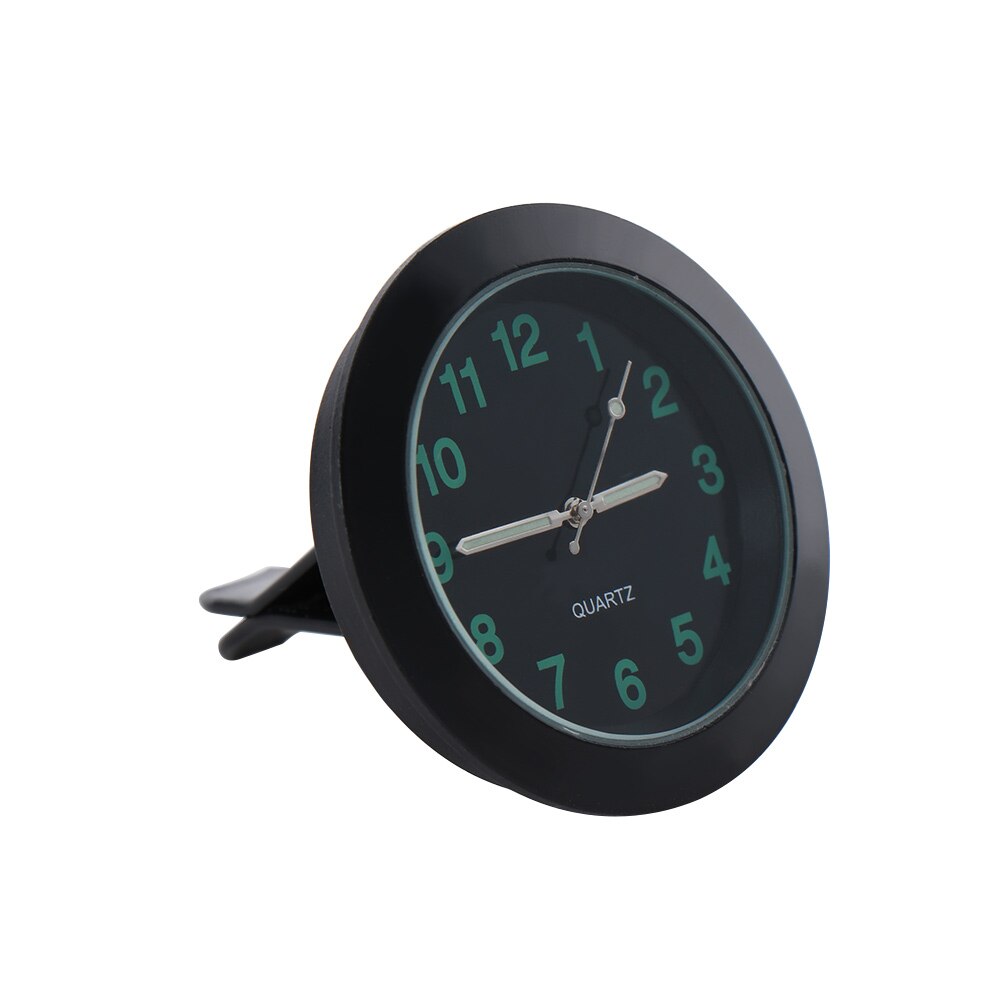 Luminous Auto Gauge Clock Mini Car Air Vent Quartz Clock with clip Auto Air Outlet Watch Car Styling
