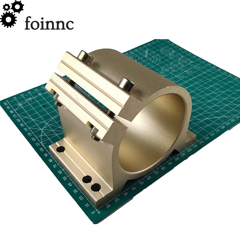 80MM CNC spindle fixture mounting bracket CNC spindle motor fixture 0.8KW 1.5KW milling cutter engraving machine spindle