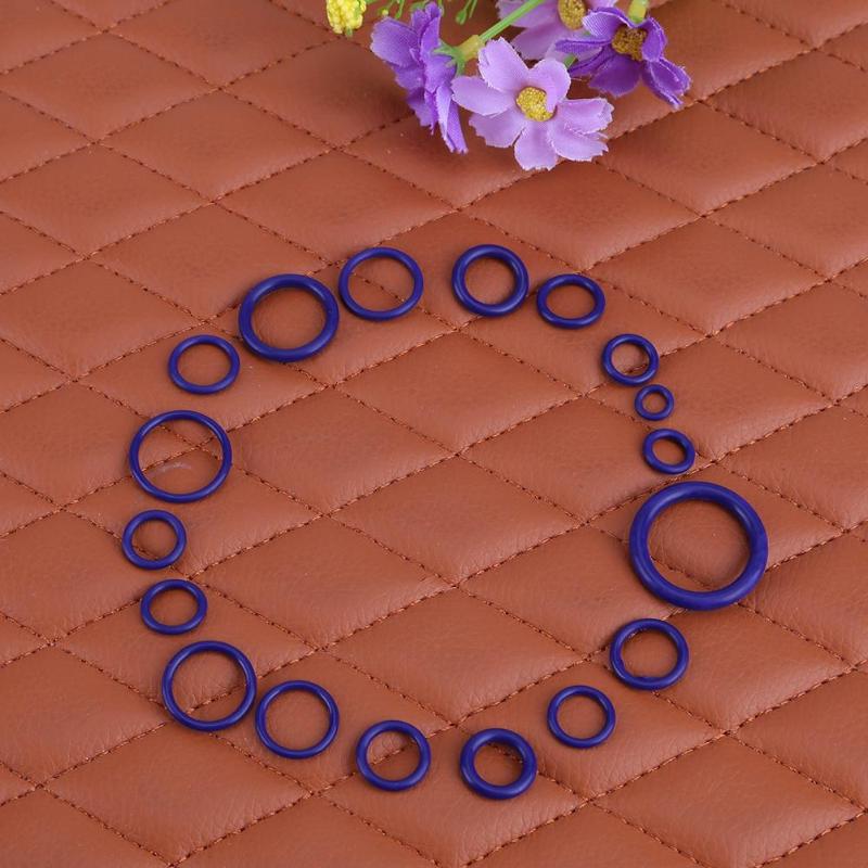 Kit surtido de 265 Uds., Kit de juntas tóricas de aire acondicionado HNBR para coche, herramienta de juego de juntas