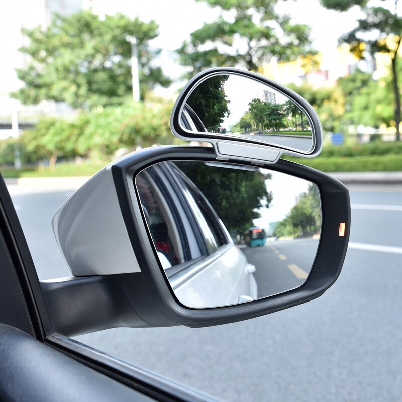 1 pieza de de 360 grados de Ángulo Ancho ajustable blind spot Espejos Retrovisores Laterales Snap manera para Auxiliar de aparcamiento trasero espejo retrovisor