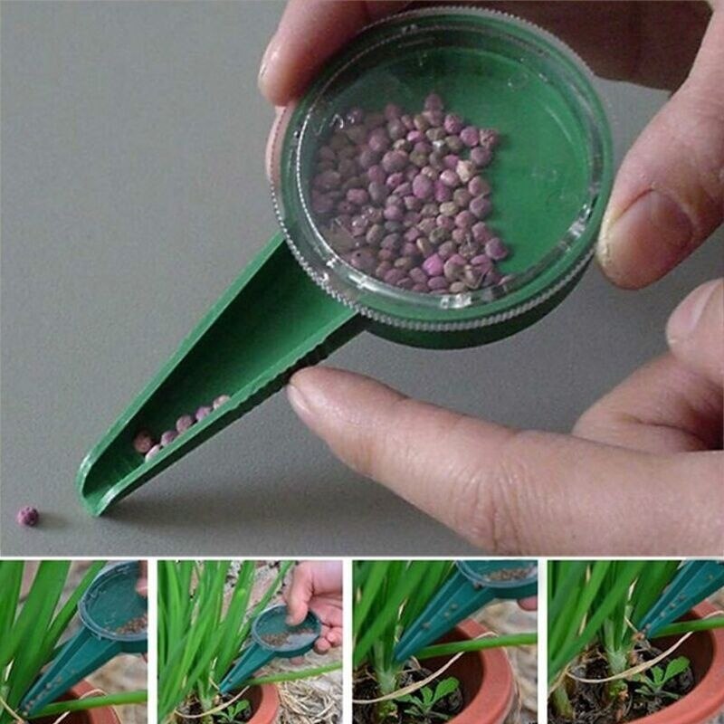 Semoir de graines de plantes, 5 fichiers réglables, jardinière à main, fleurs, herbe, semoir de jardin, outils de distribution de semis multifonctions