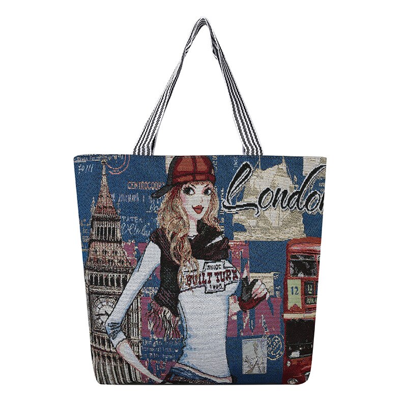 Mode Canvas Tas Koreaanse Eenvoudige Schoudertas Dames Grote Capaciteit Opslag Boodschappentas Handtas