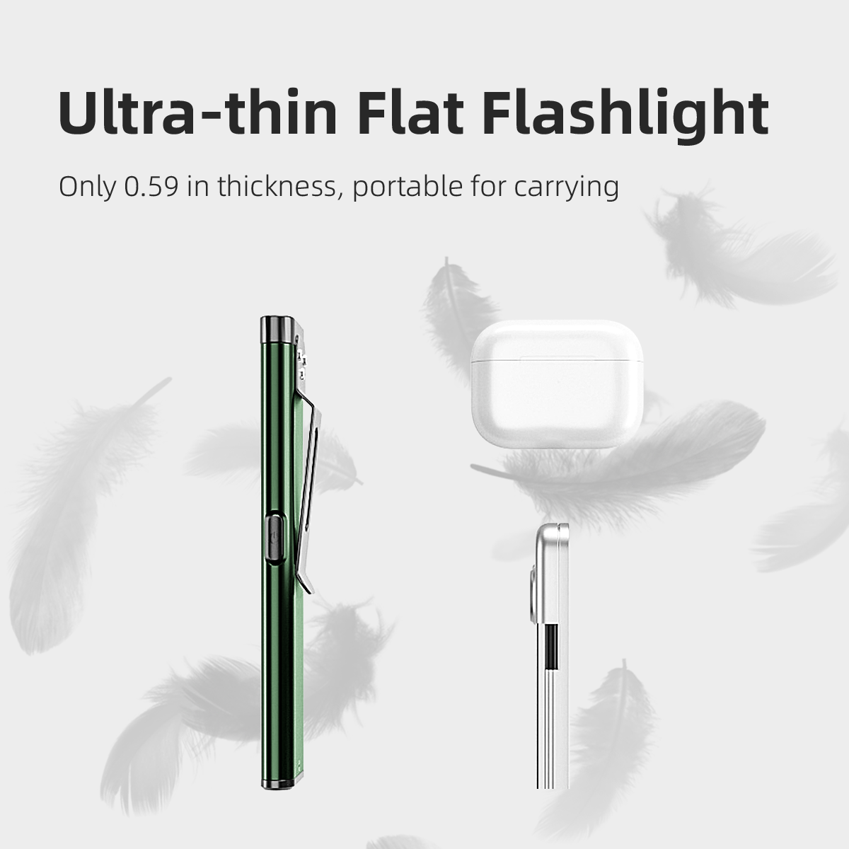Warsun T7 Latest LED Keychain Flashlight 650Lm Portable Mini Torch Light Pocket Lantern Flood Work Light With Magnet