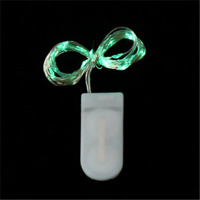 Led-lichtsnoer 3m 2m knoppen 5m op batterijen werkend, voor kerstversiering op bruiloften en andere gelegenheden.: Groente / 5m 50 led niet batterij
