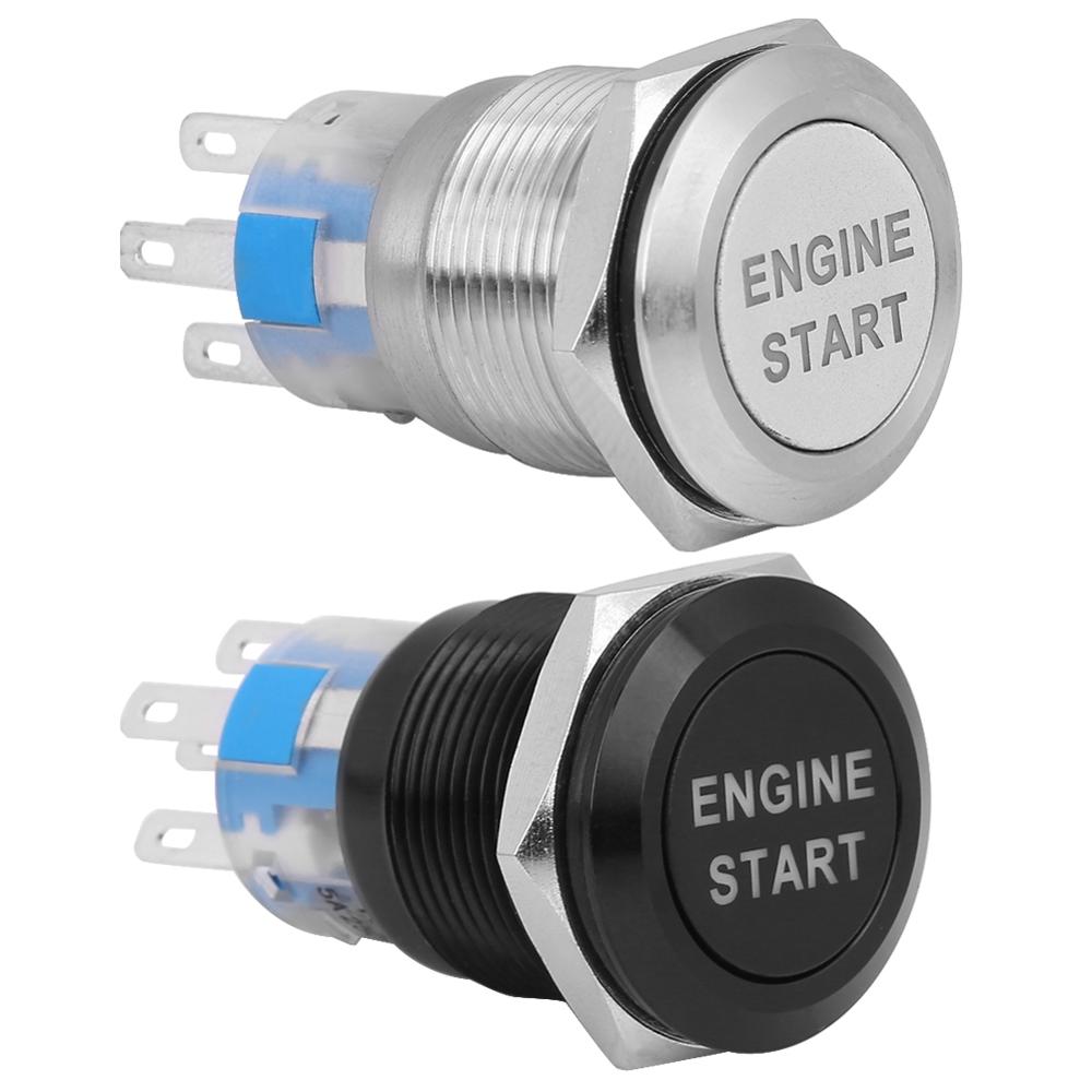 Car Engine Start Drukknop Ontsteking Starter Start Knop Schakelaar Vervangen Enginee Start 12V Waterdicht