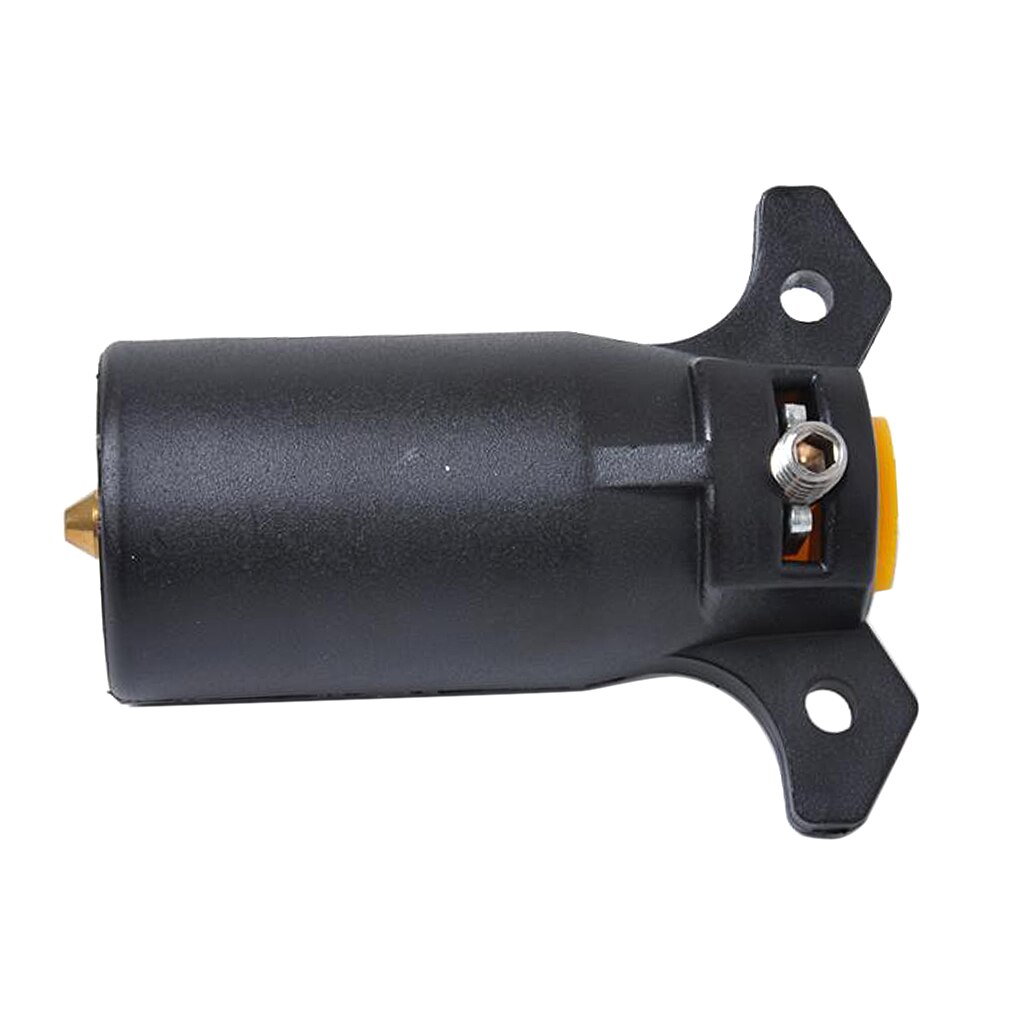 1X 7 Pin Plastic Trailer Socket Towing Truck Connector Electric Adapter Plug ORANGE